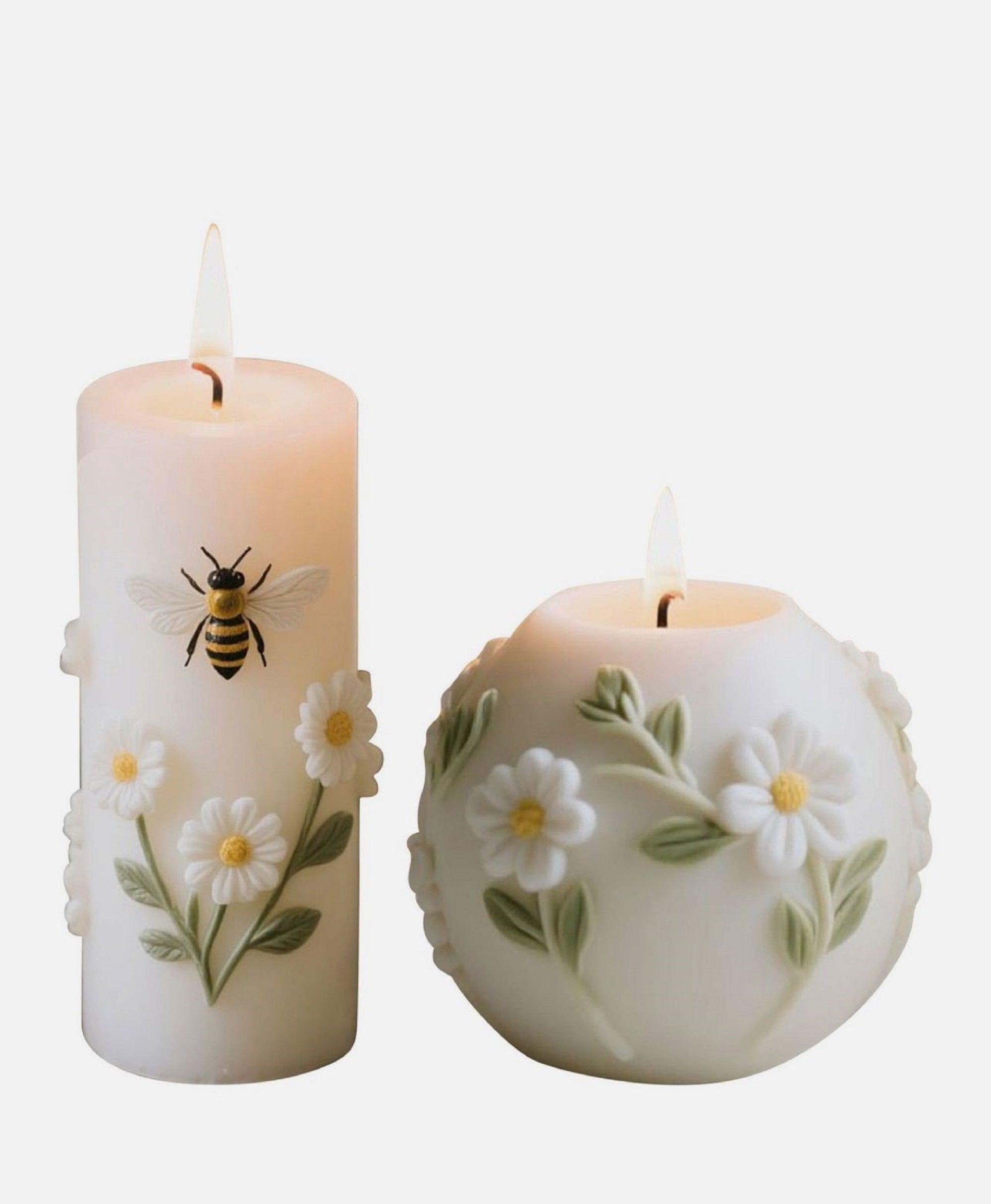 Honeycomb Beehive Beeswax Candle Mould DIY Handmade Soap Aromatherapy