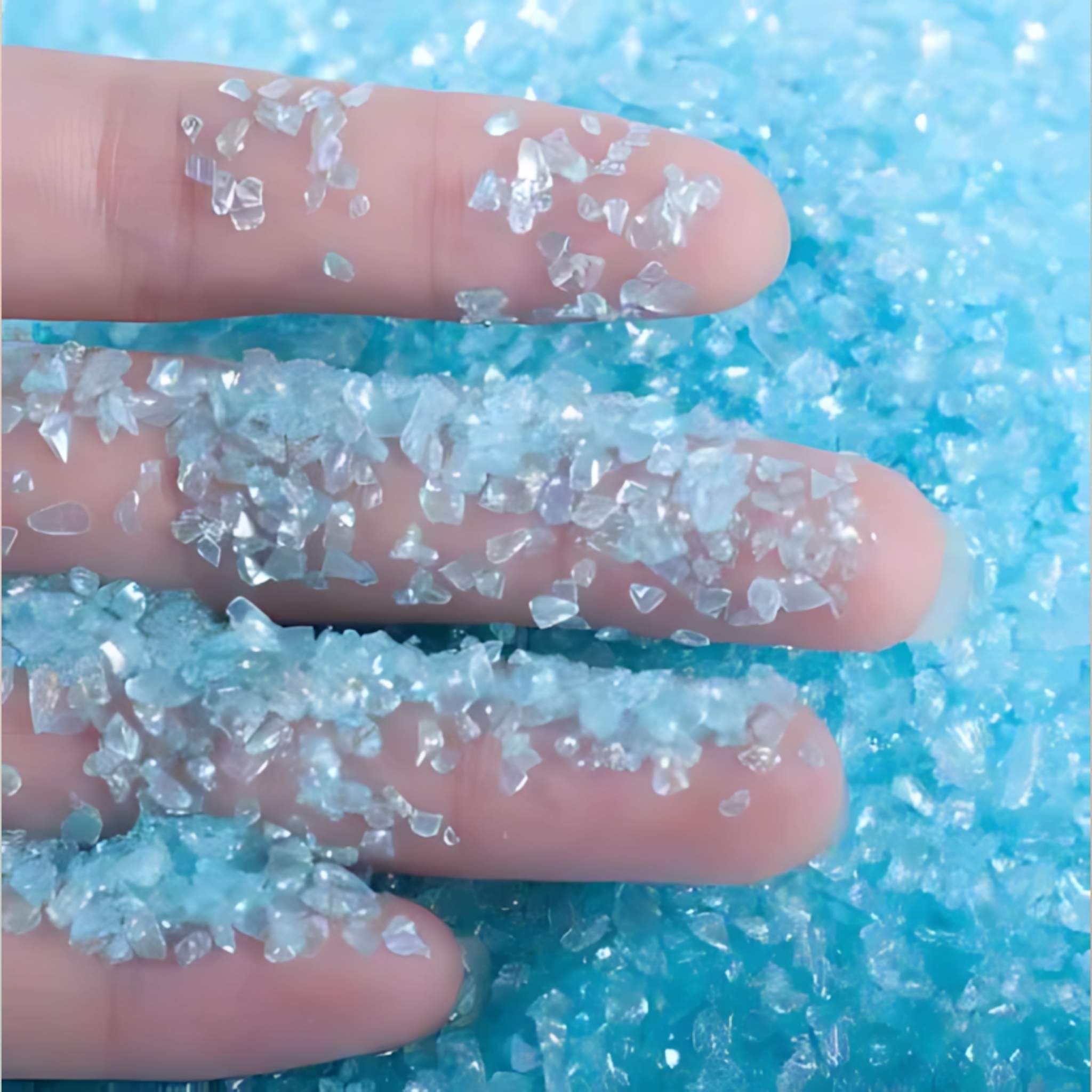 Ice Blue Granules