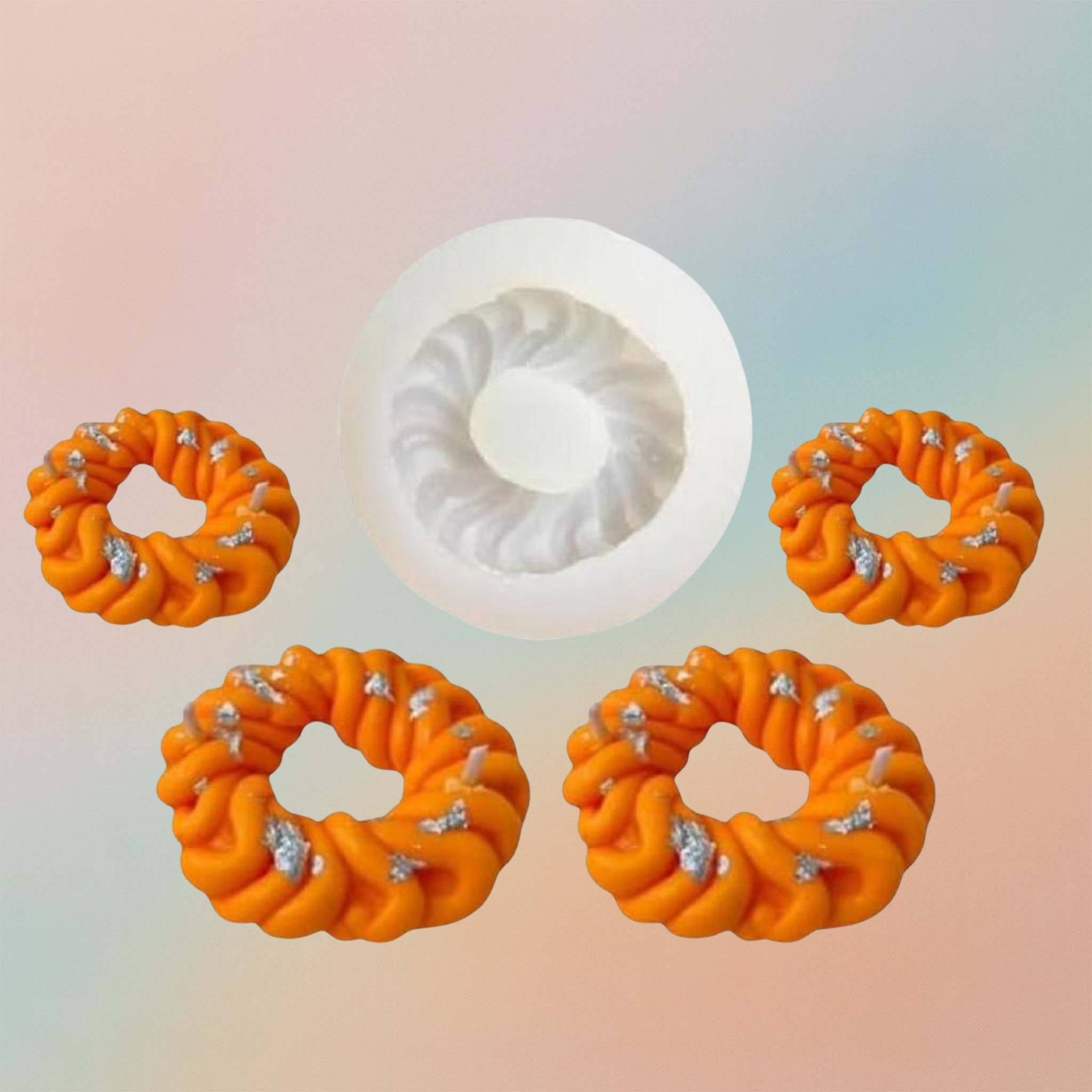 Imarti Shape Silicone Mold for Candle Making