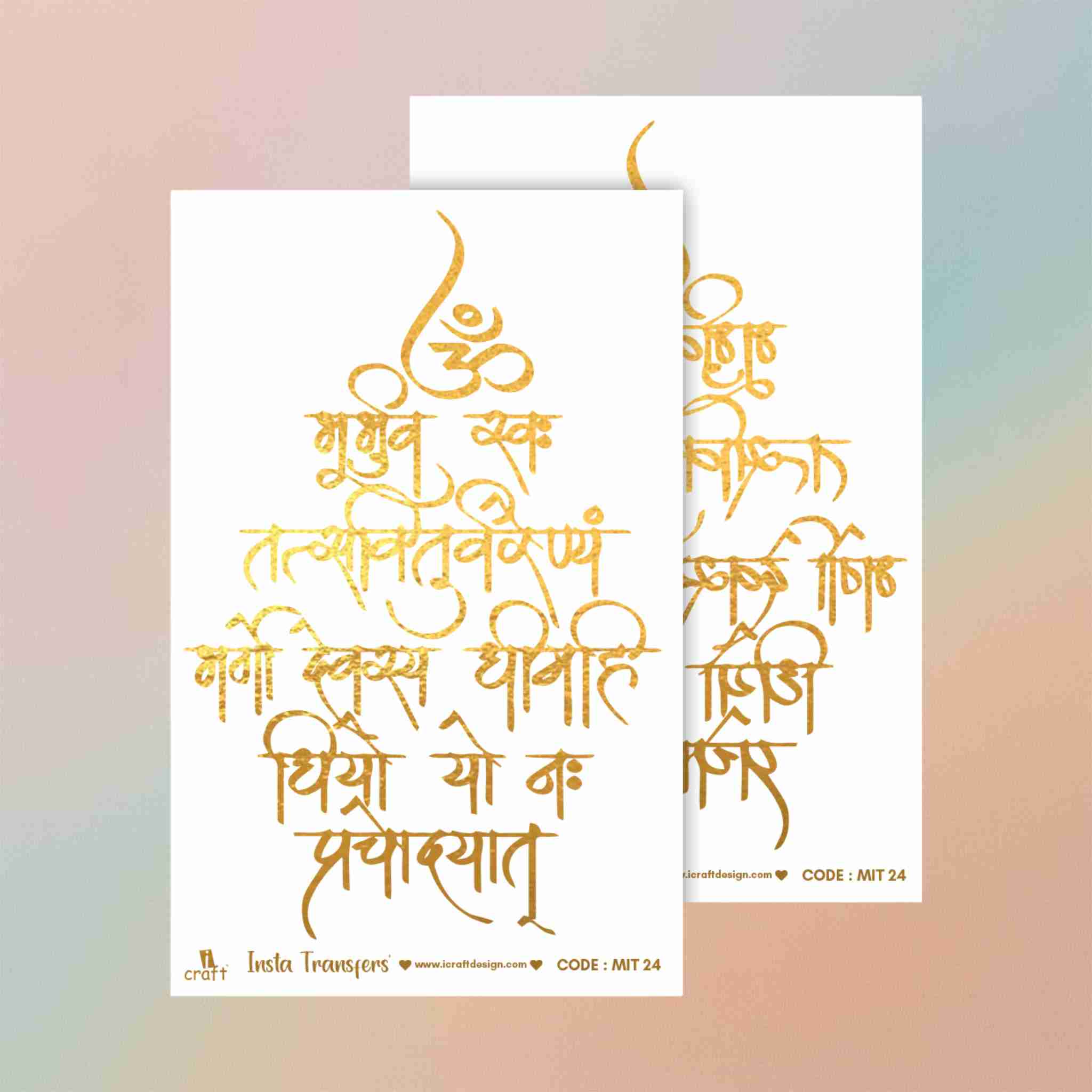 Insta Transfers Metallic MIT24