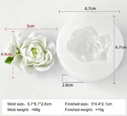 Jasmine Flower Style 1 For Candle, Resin, Gypsum & Art Crafts Making Silicone Mold