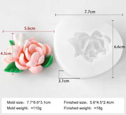 Jasmine Flower Style 2 For Candle, Resin, Gypsum & Art Crafts Making Silicone Mold