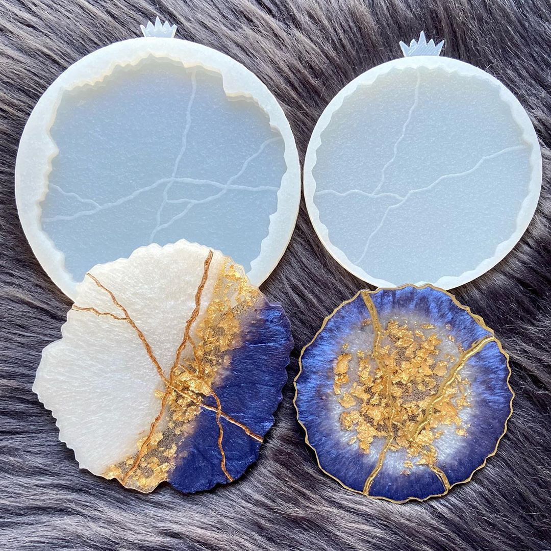 Kantsugi Agate Coaster Mould