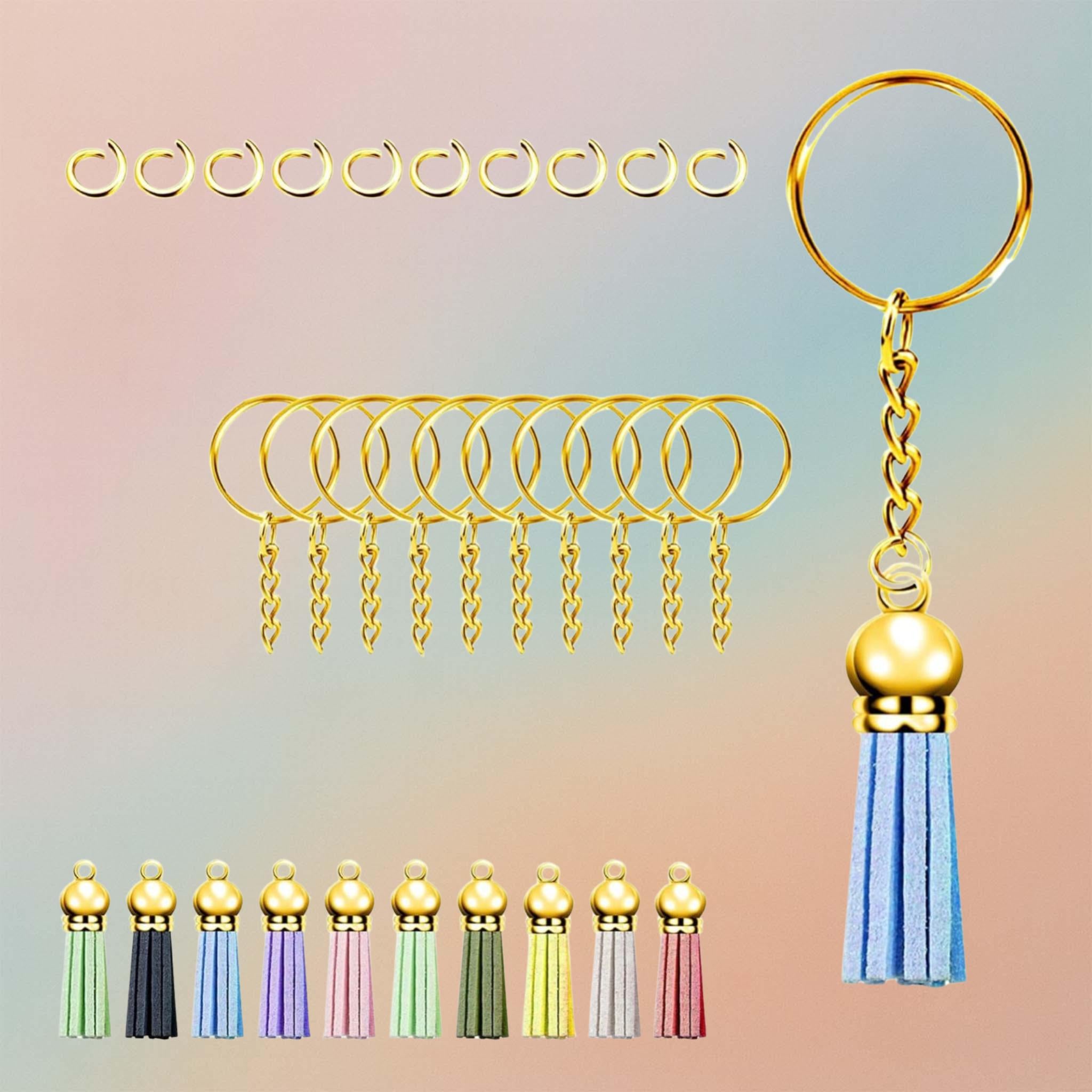 Keychain Accessories 10 Sets