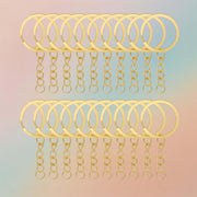 Keychain Rings With Connectors 20 Sets