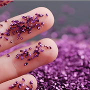 حبيبات اللافندر الأرجوانية