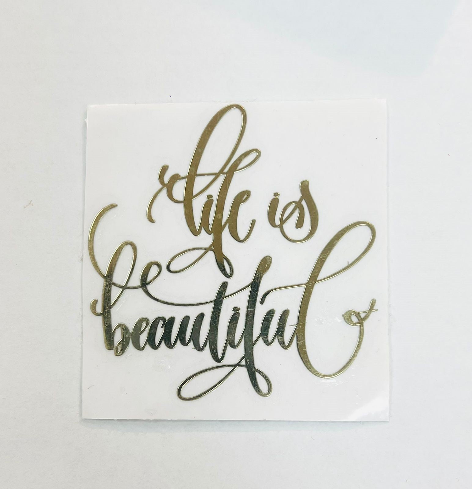 Life Is Beautiful Sticker