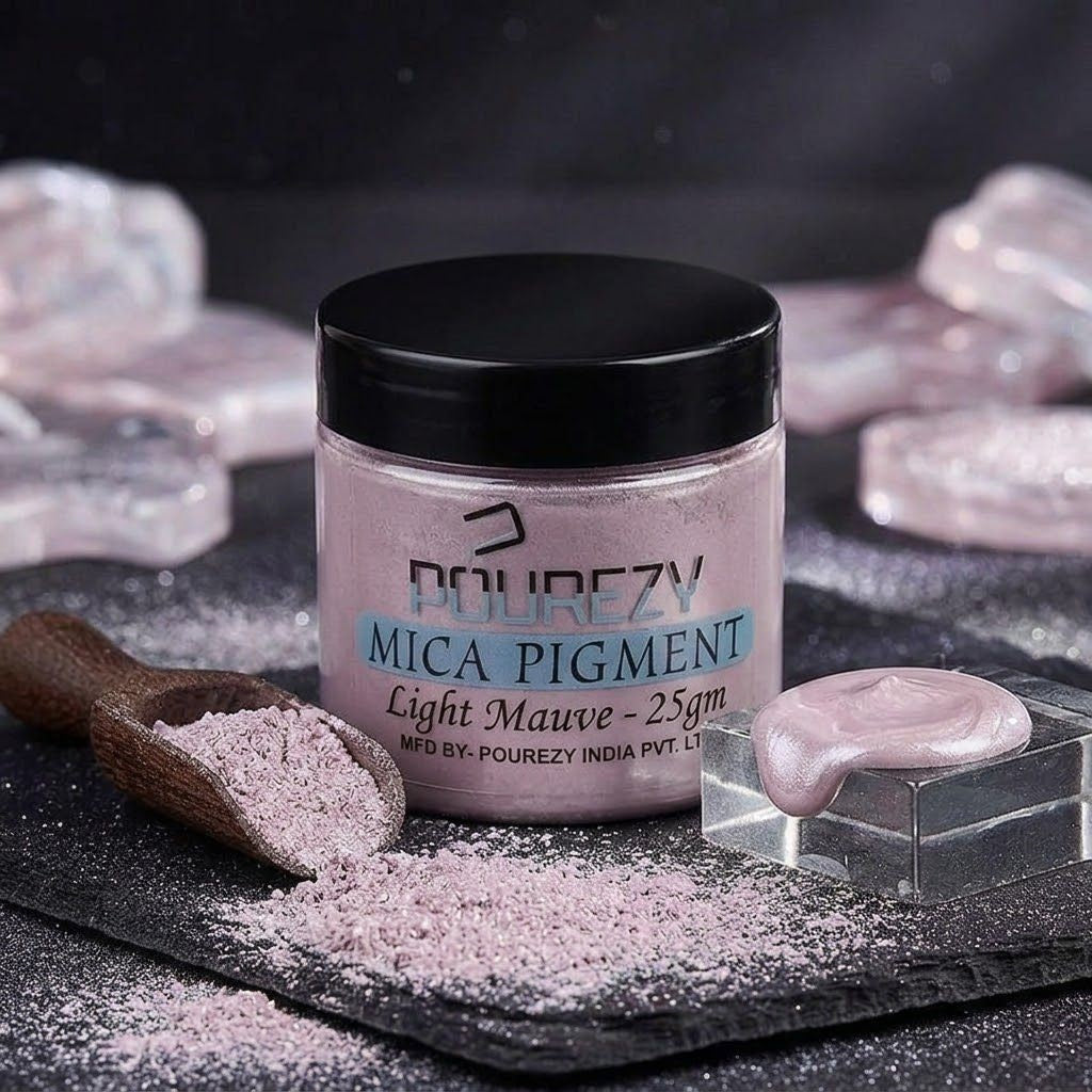 Pourezy Mica Pigment 25gm - Light Mauve