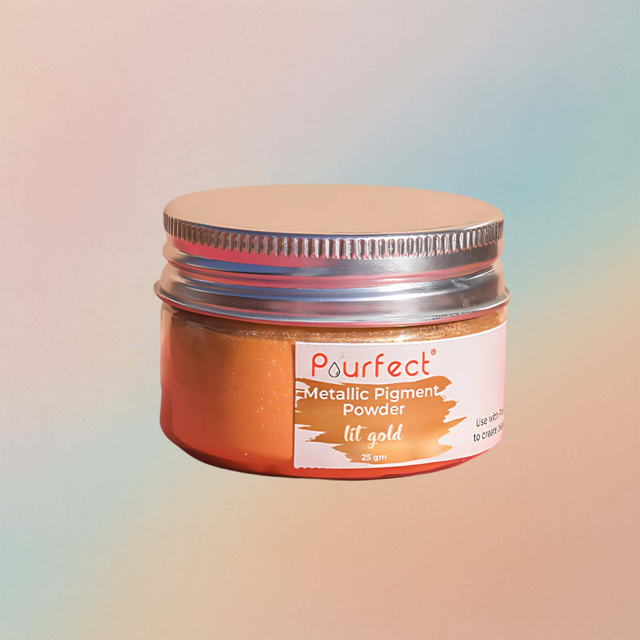 Lit Gold Metallic Powder 25gm