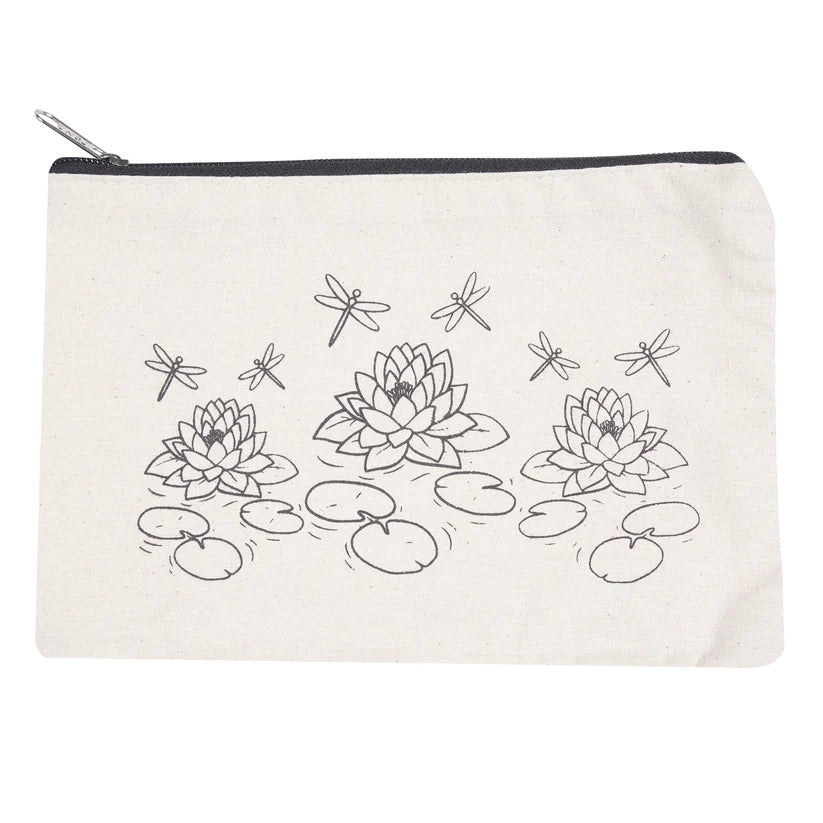 Pourezy Lotus Garden Canvas Pouch Kit
