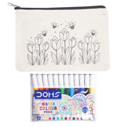 Pourezy Flower Garden Canvas Pouch Kit