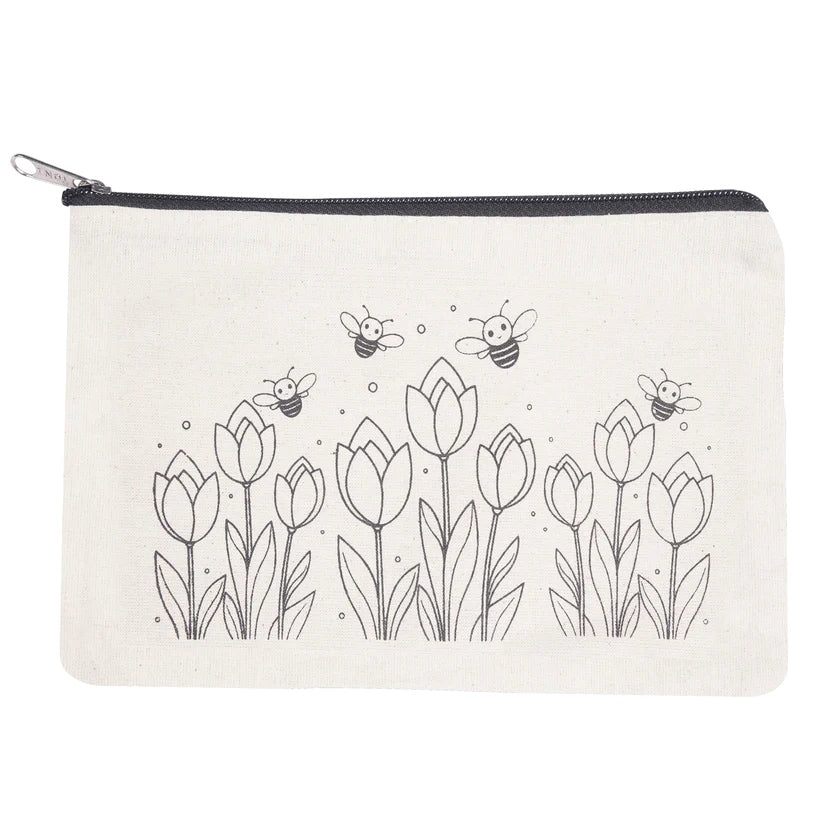 Pourezy Flower Garden Canvas Pouch Kit