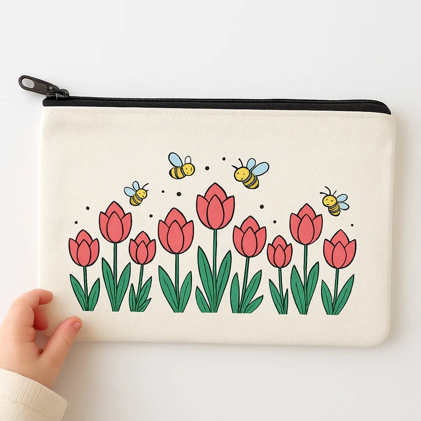 Pourezy Flower Garden Canvas Pouch Kit