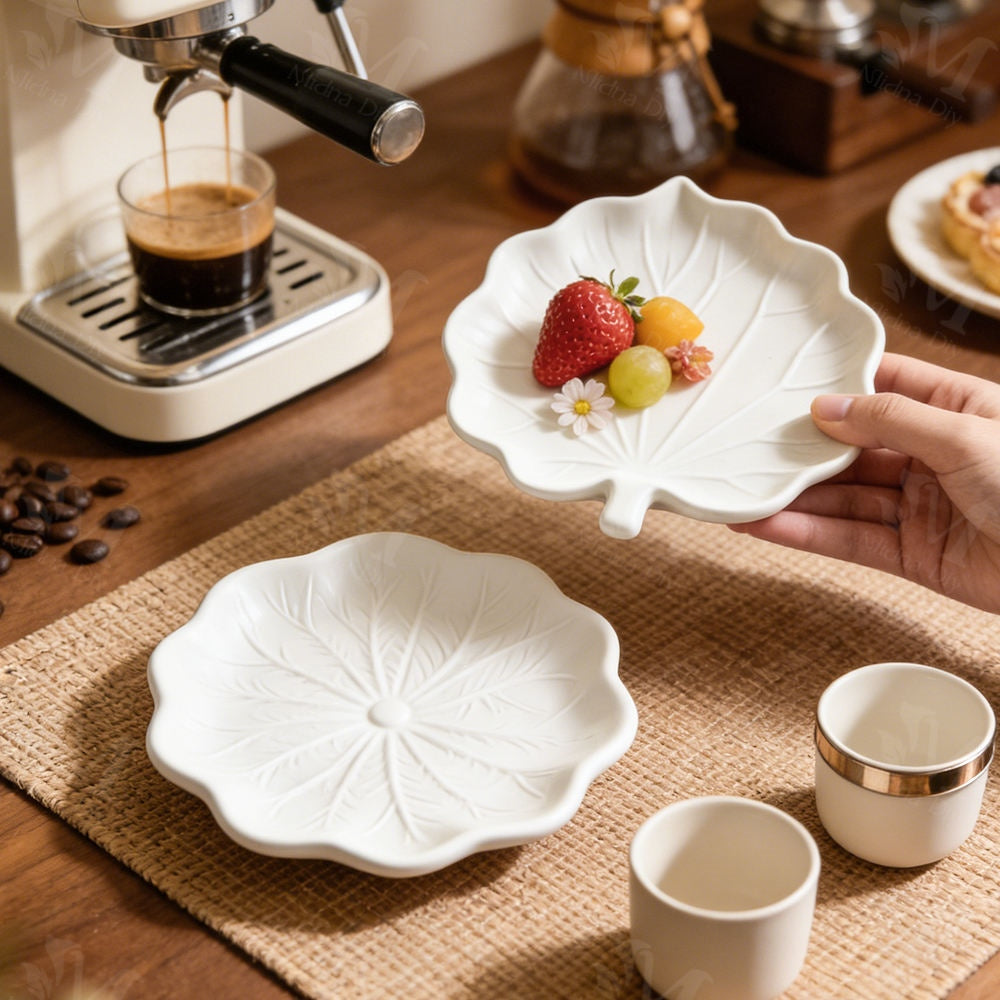 Lotus Leaf Shape Tray, Dish Silicone Mould For Resoiin, Gypsum & DIY Art Crafts