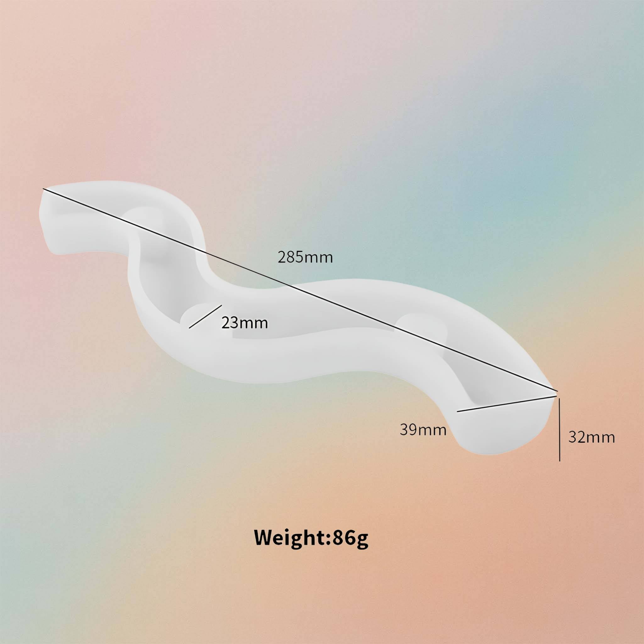 M - Shaped Wavy Candlestick Candle Holder Mould