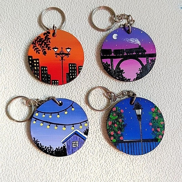 MDF Keychain Base 5cm