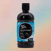 زجاجة ألوان أكريليك مونت مارت ٥٠٠ مل - أسود لامع