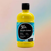 زجاجة ألوان أكريليك مونت مارت ٥٠٠ مل - أصفر متوسط