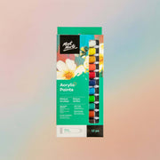 ألوان أكريليك مونت مارت، 12 قطعة × 12 مل