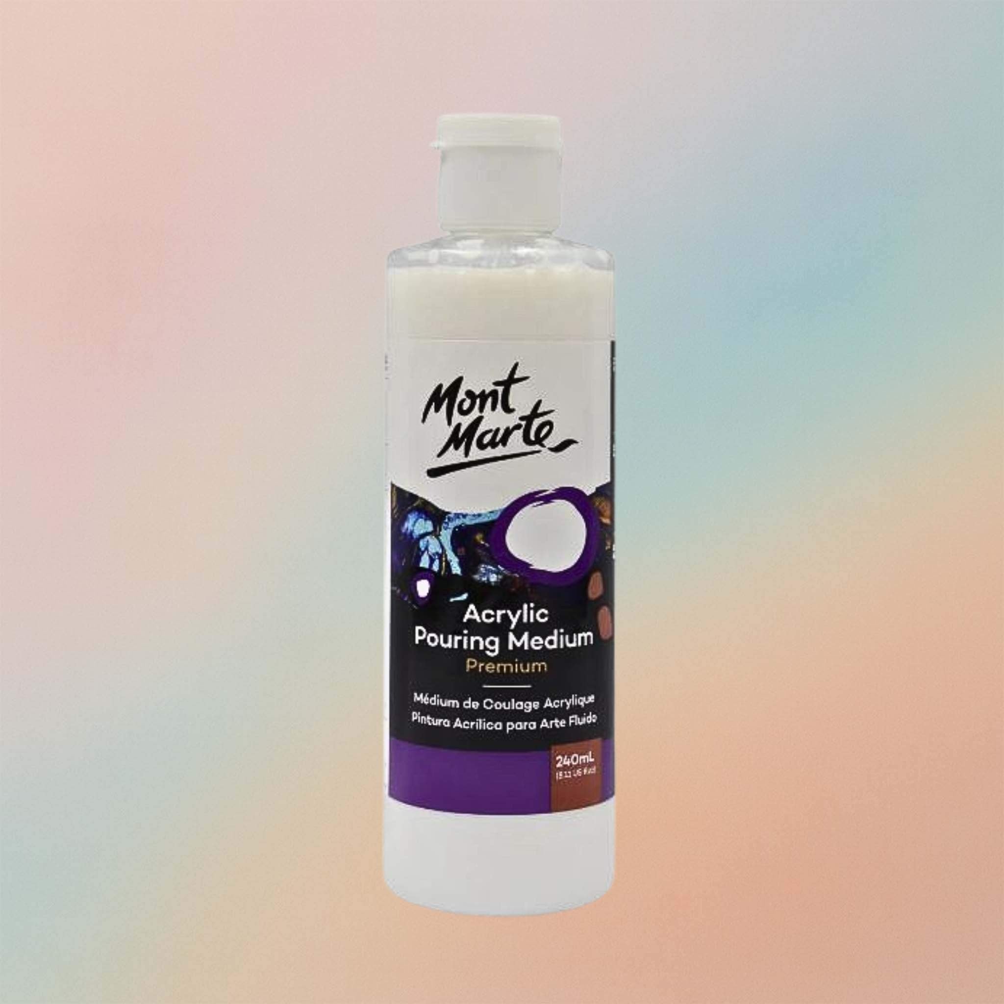 Mont Marte Acrylic Pouring Medium 240ml