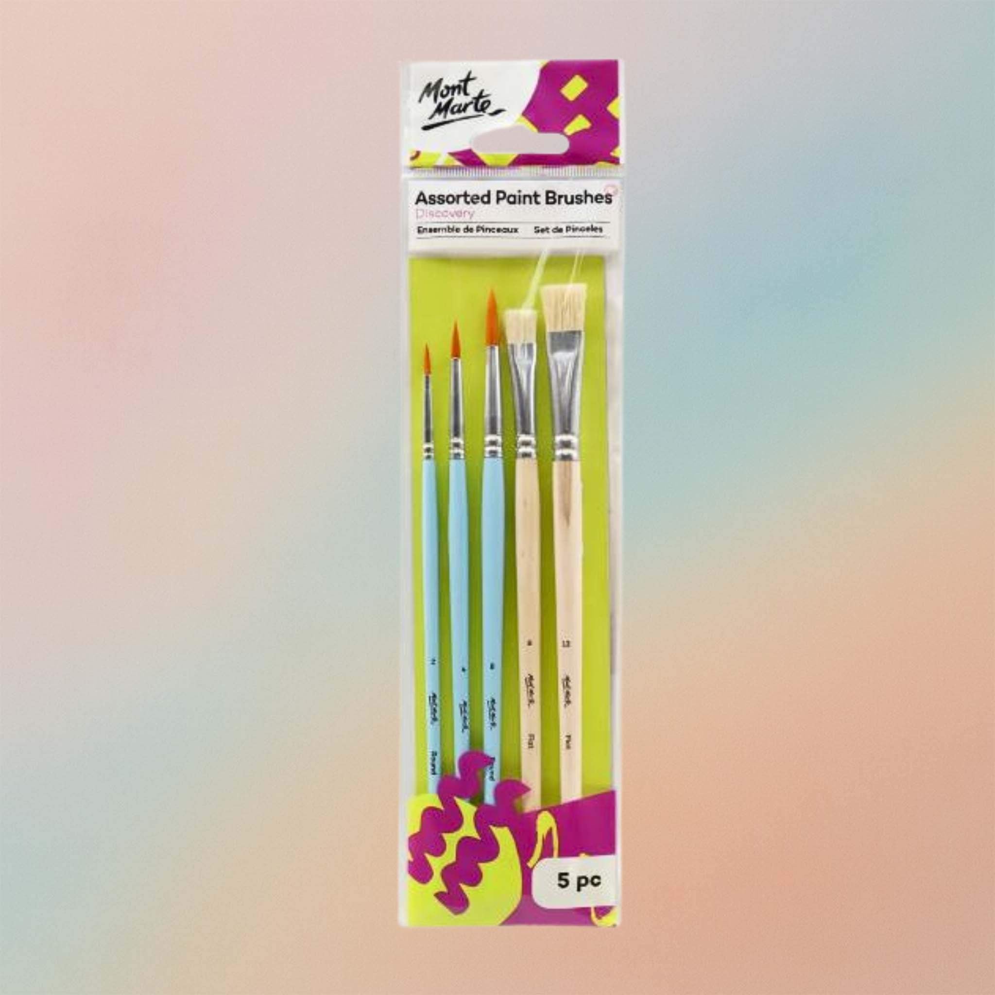 Mont Marte  Brush Set 5pcs