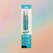 Mont Marte Oil Brushes Signature 6pc Style 2