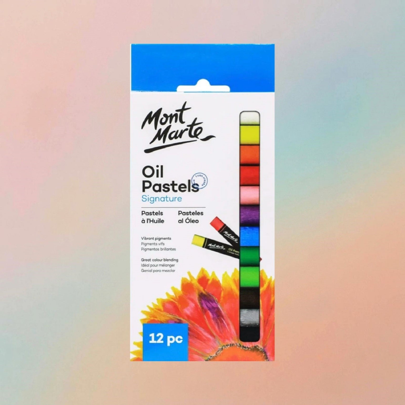 Mont Marte Oil Pastels Signature 12pc