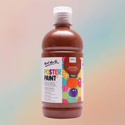 Mont Marte Poster Paint 500ml – Burnt Umber