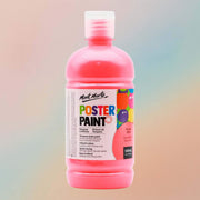 Mont Marte Poster Paint 500ml – Fluoro Pink