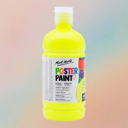 Mont Marte Poster Paint 500ml – Fluoro Yellow
