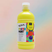 Mont Marte Poster Paint 500ml – Lemon Yellow