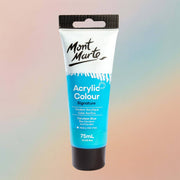 طلاء أكريليك مونت مارت ستوديو ٧٥ مل - أزرق سماوي
