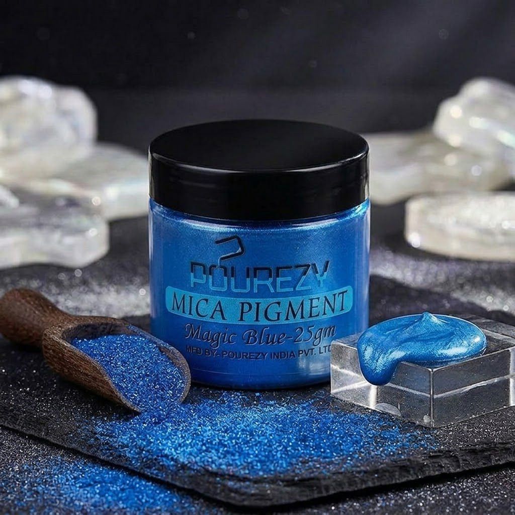 Pourezy Mica Pigment 25gm - Magic Blue