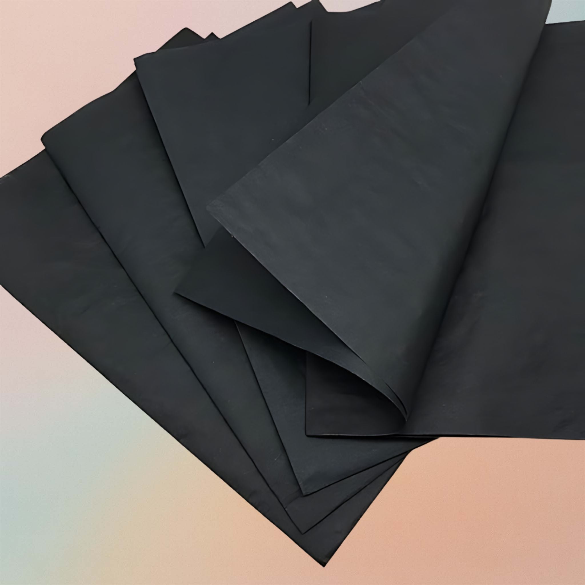 Matte Black Thin Paper For Gift Wrapping