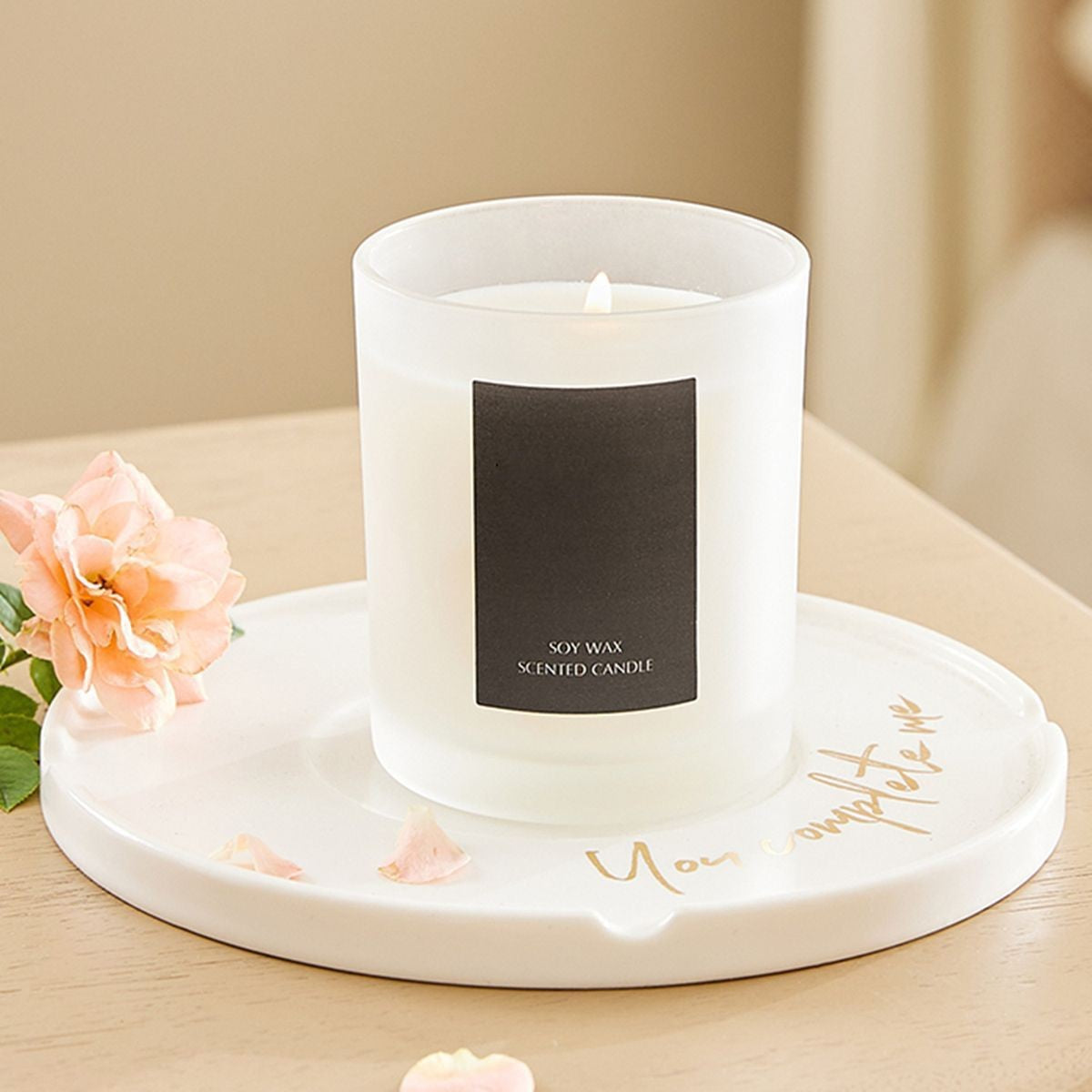 Matte White Candle Jar For Candle Making For DIY Craft