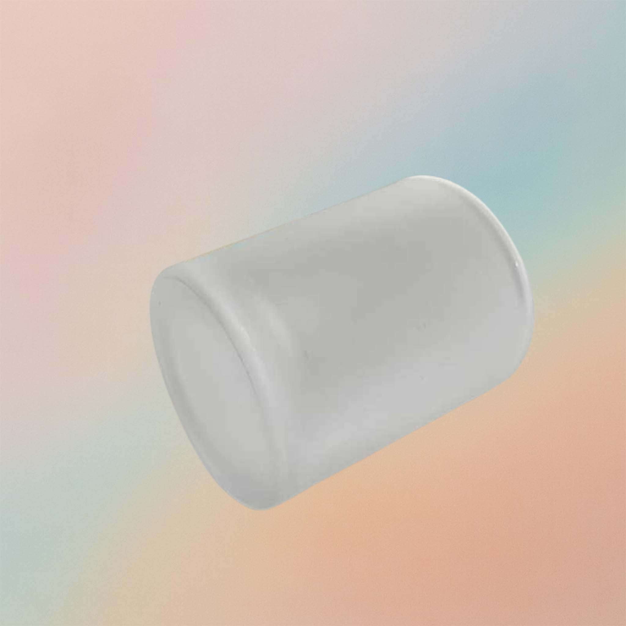 Matte White Candle Jar For Candle Making For DIY Craft