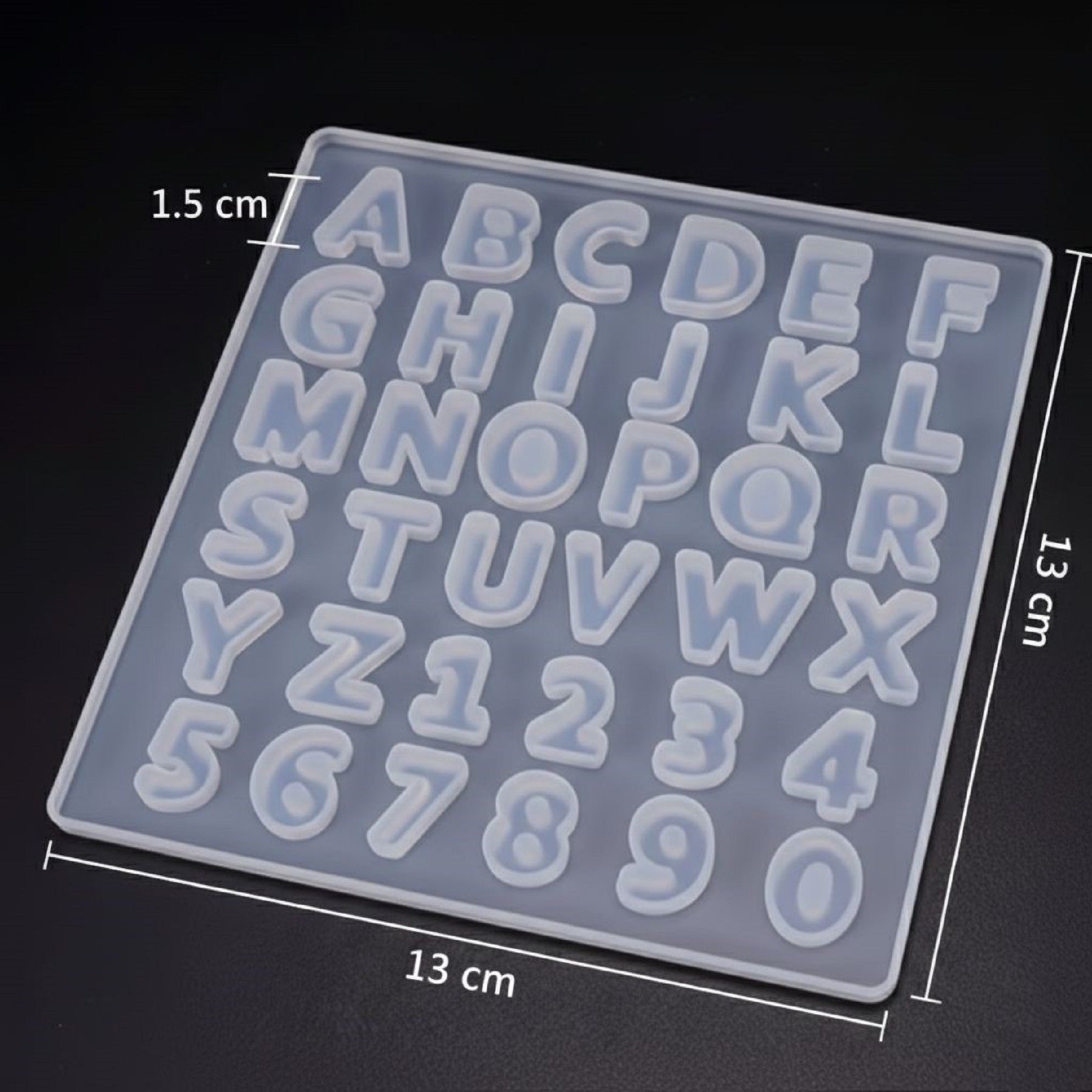 Mini Alphabet  & Number Mould