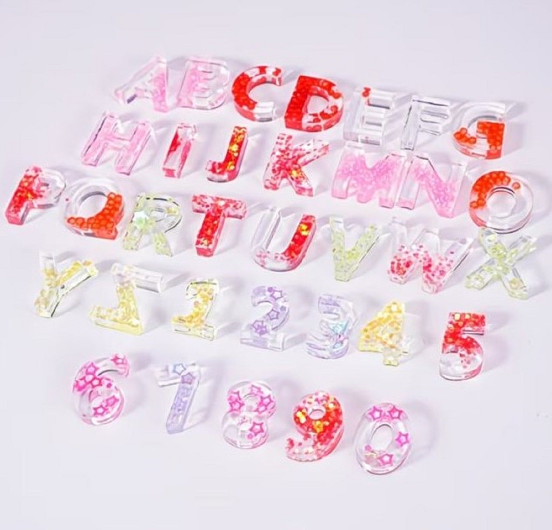 Mini Alphabet  & Number Mould