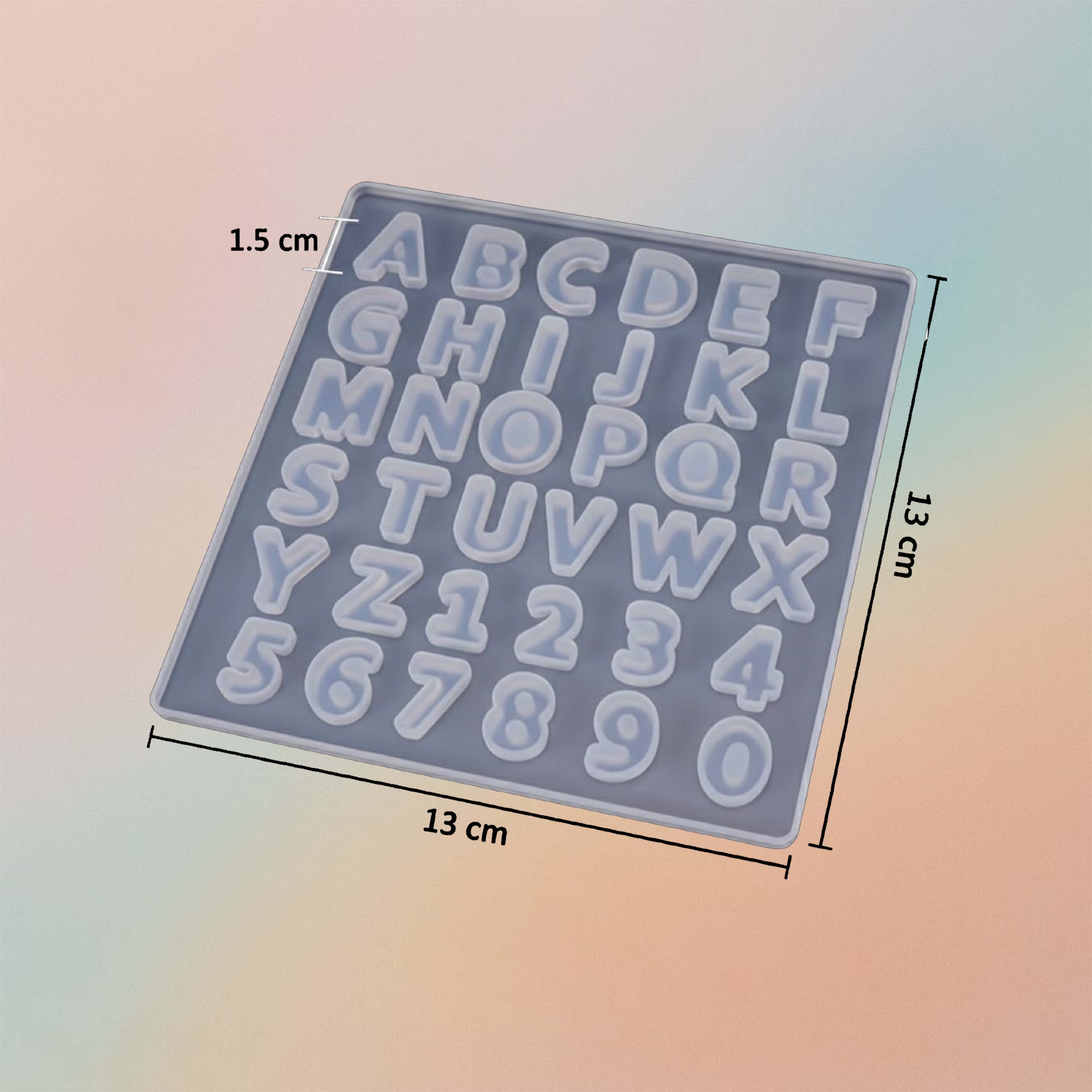 Mini Alphabet  & Number Mould