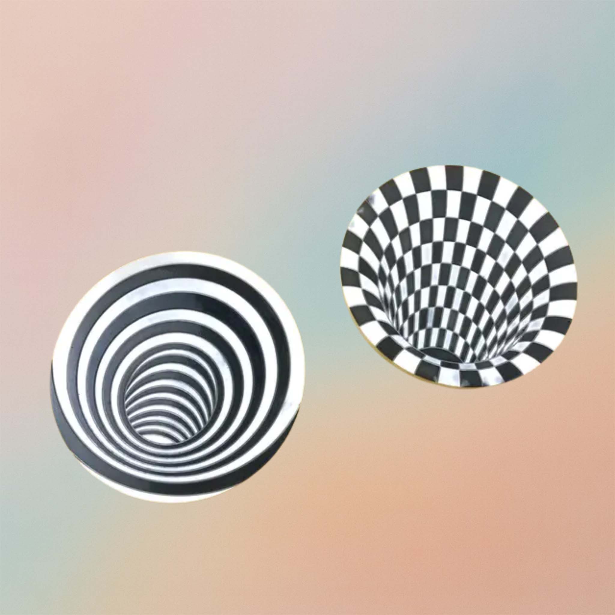 Trap Style Coaster Board Epoxy Mold