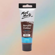 طلاء أكريليك مون مارت سيجنتشر ٧٥ مل - بني محروق