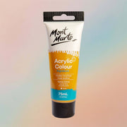 Mont Marte Acrylic Color Paint Signature 75ml - Yellow Ochre