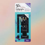 Mont Marte Calligraphy 2 Nib Pen Set Signature 8pcs