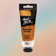 Mont Marte Dimension Acrylic Paint 75ml- Raw Sienna