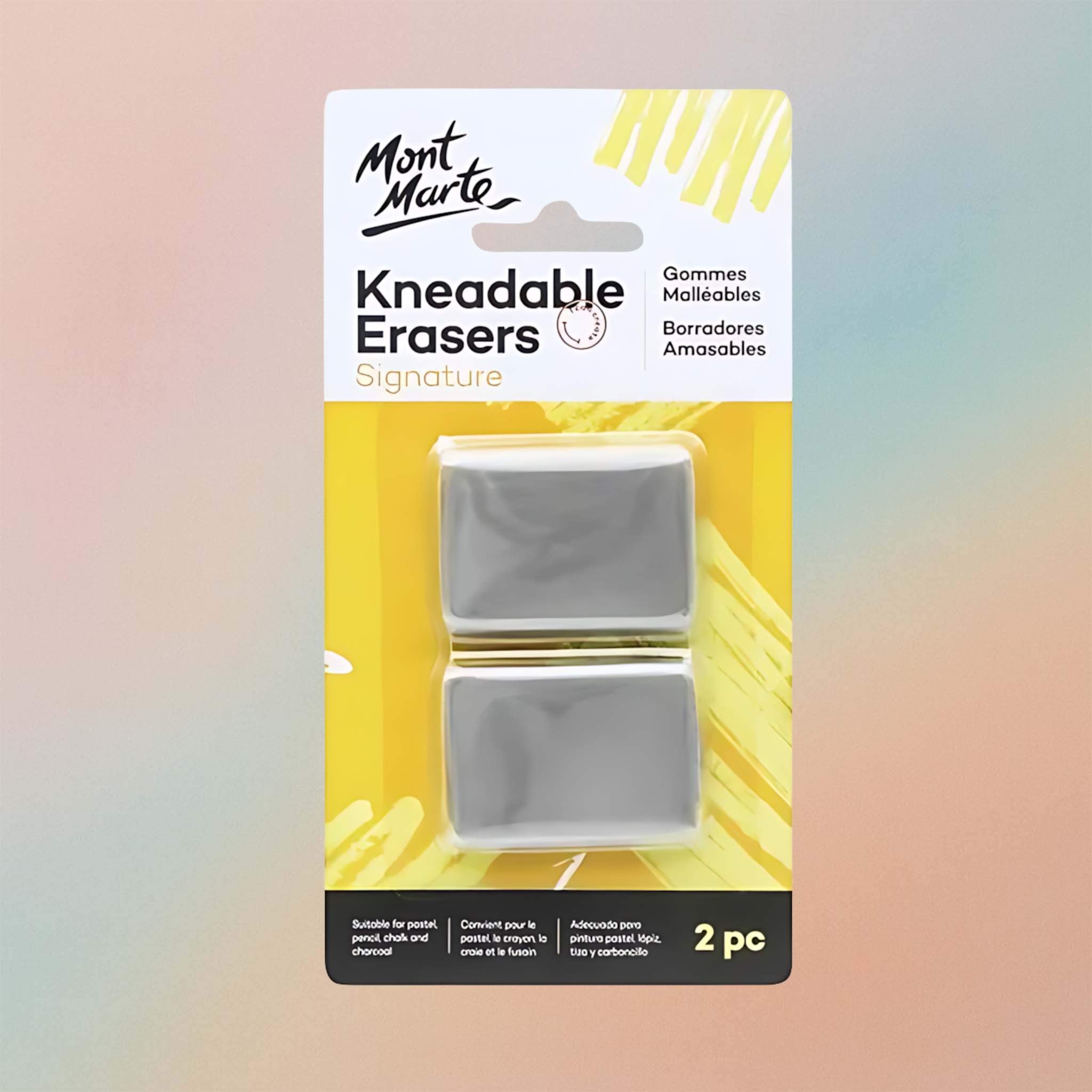Mont Marte Kneadable Eraser Signature 2 pcs