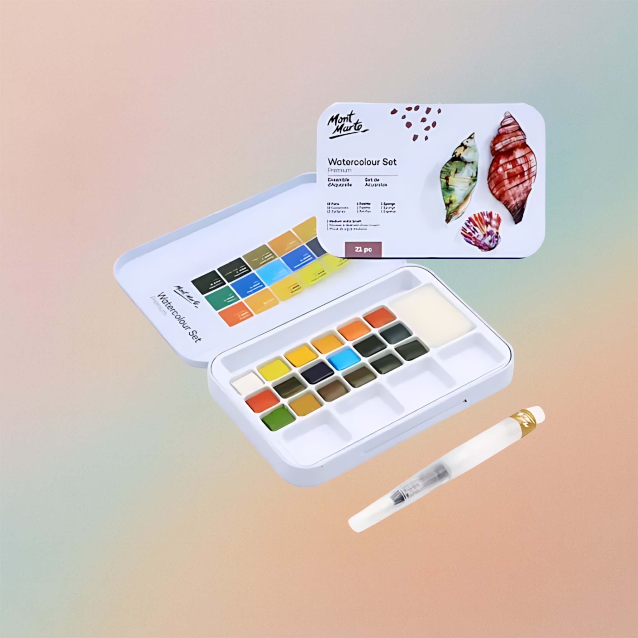 Mont Marte Watercolor Set 21pcs