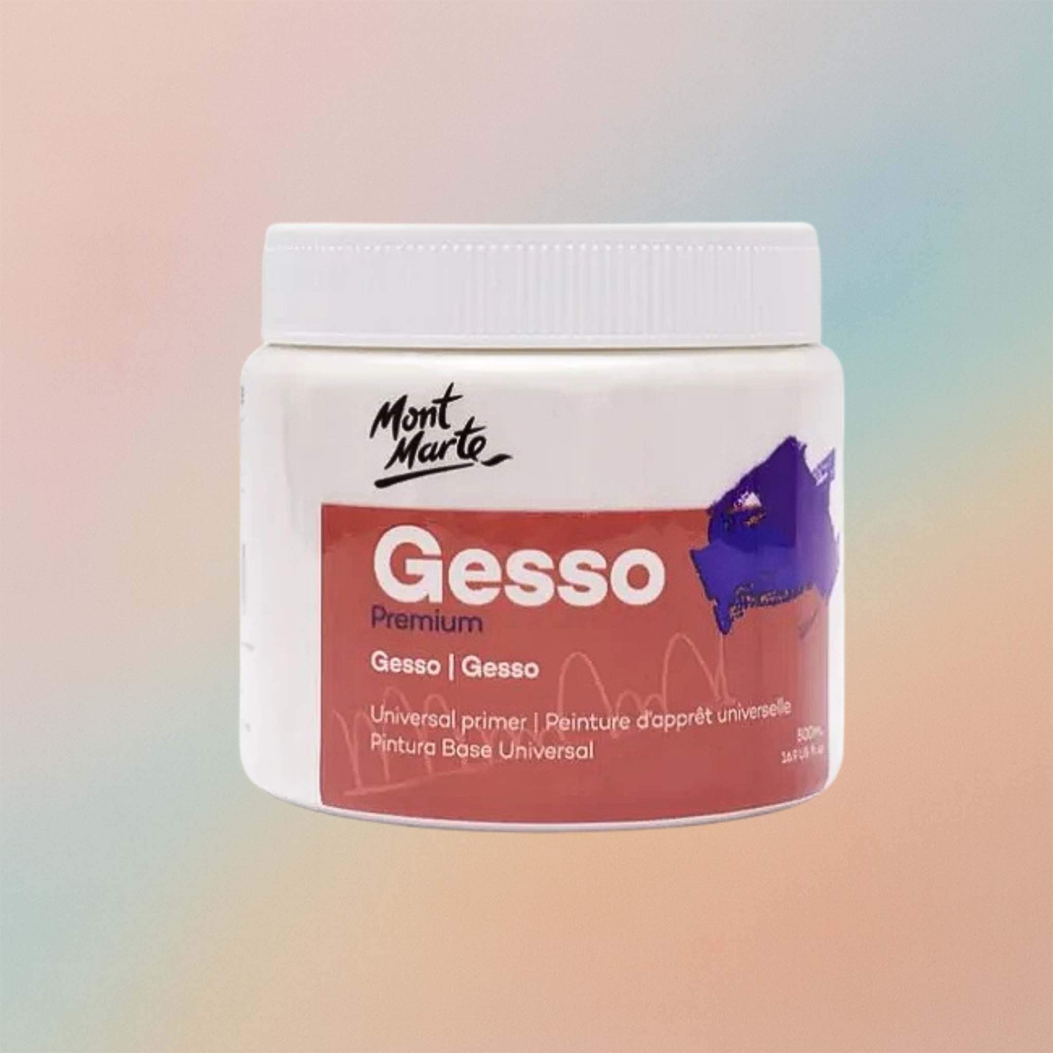 Mont Marte White Gesso 500m