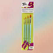 Mont Marte Assorted Paint Brushes Discovery 4pcs