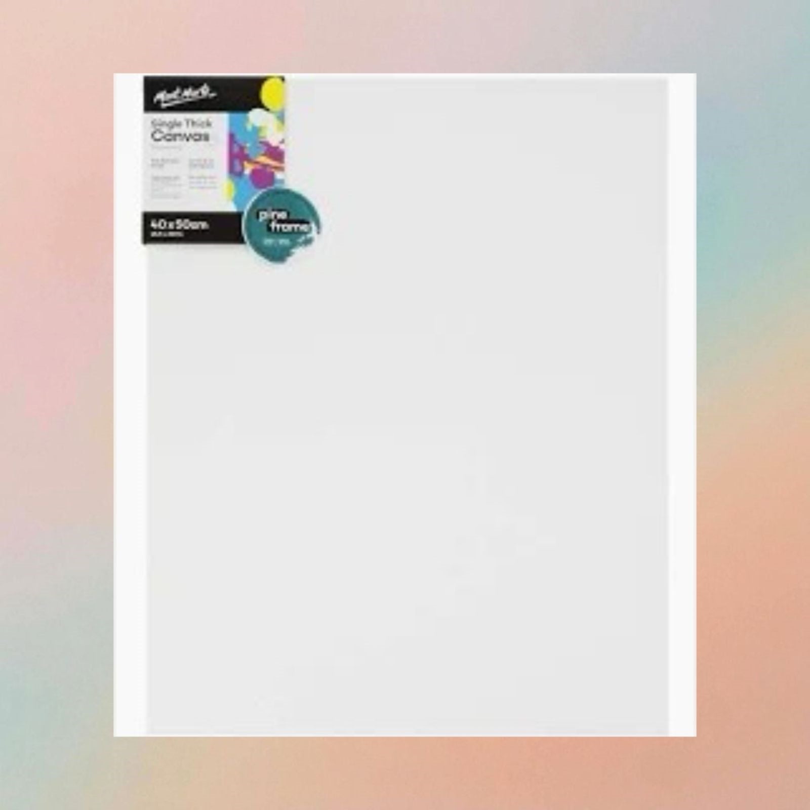Mont Marte Single Thick Canvas Discovery 40 x 50cm