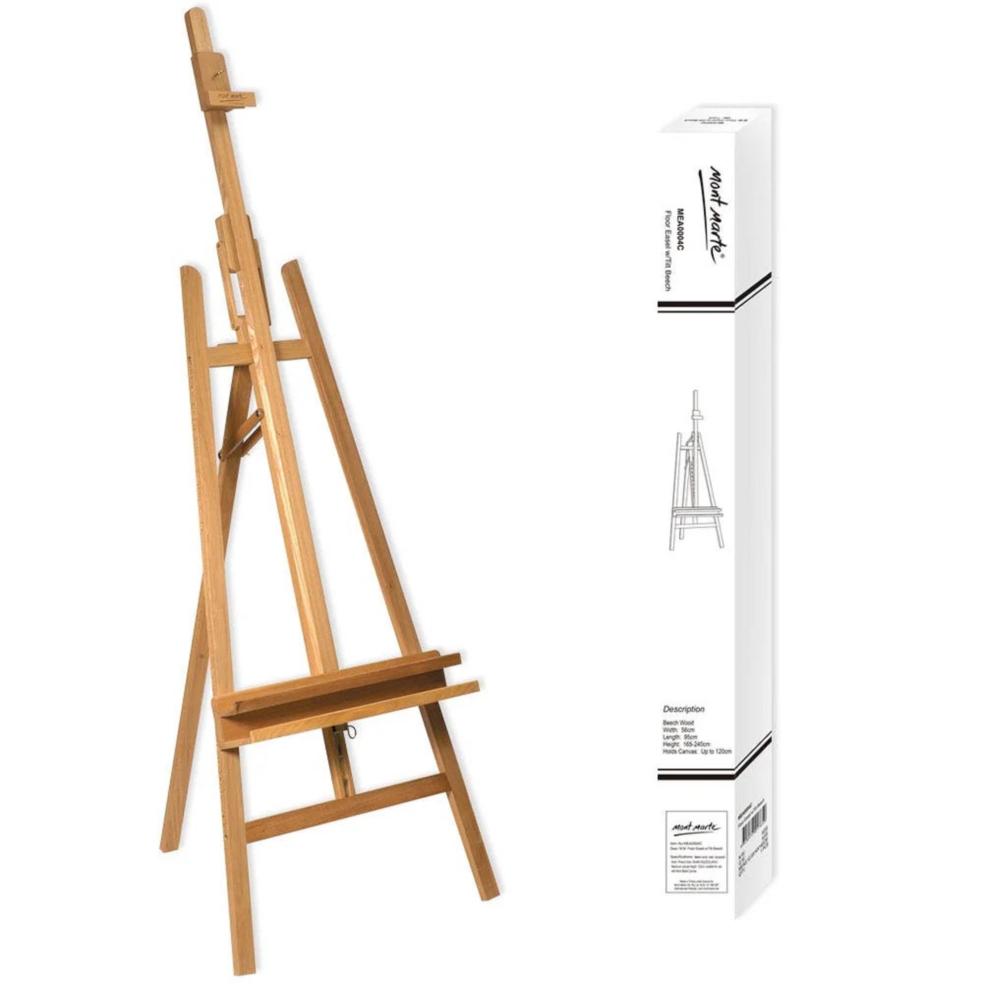 Mont Marte Tilting Floor Easel